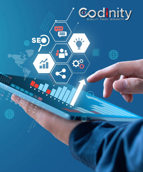 Codinity Technology team working on digital marketing strategies